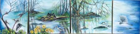 Brazos Bend by artist Anastasia Shimanskaya